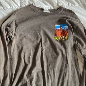 Brown Long Sleeve Shirt